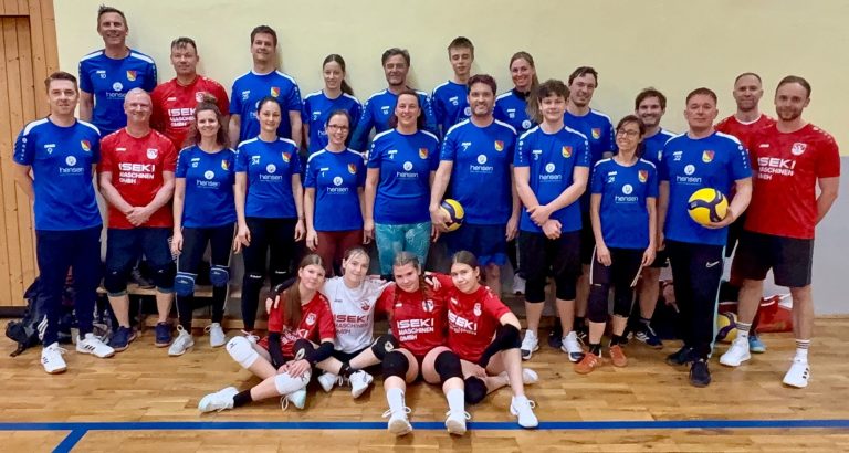 Störmthaler Volleyballer begrüßen SV Belgershain zum Freundschaftsspiel